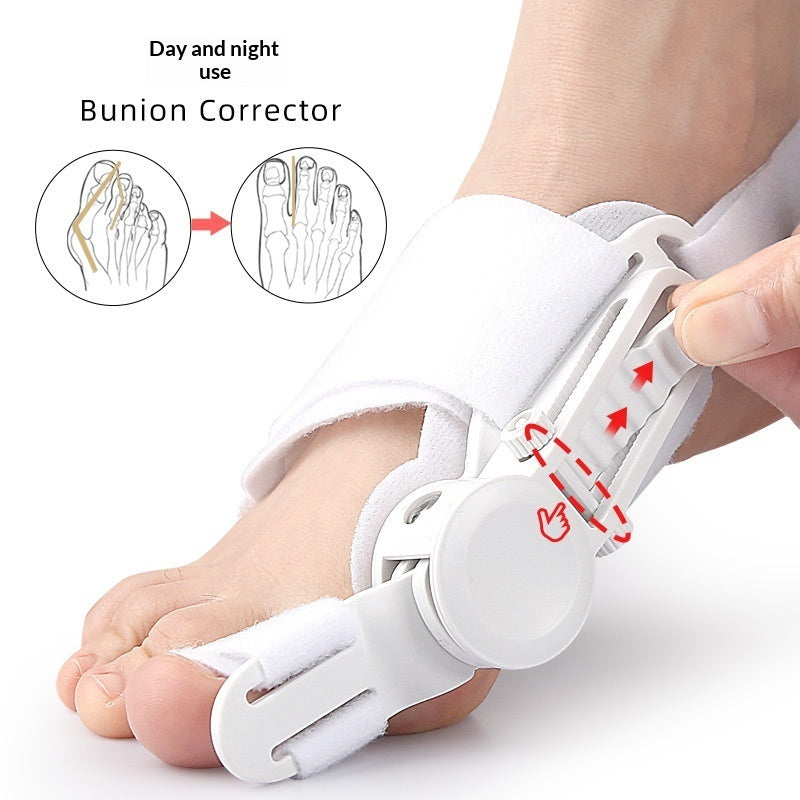 Adjustable Bunion Corrector & Toe Separator – Day & Night Foot Support